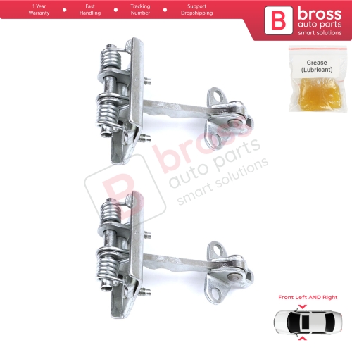 2 Pieces Front Door Hinge Stop Check Strap Limiter for Citroen Xsara N0 N1 N2 N3 1997-2006 9181A9