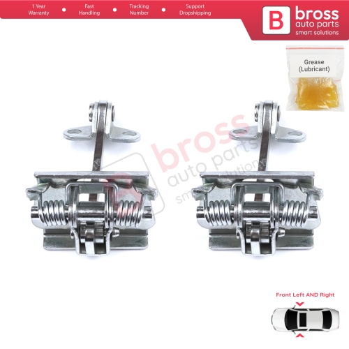 2 Pieces Front Door Hinge Stop Check Strap Limiter for Citroen Xsara N0 N1 N2 N3 1997-2006 9181A9