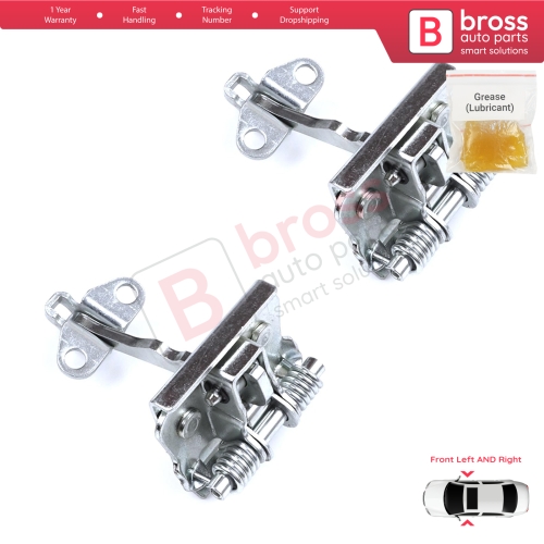 2 Pieces Front Door Hinge Stop Check Strap Limiter for Citroen Xsara N0 N1 N2 N3 1997-2006 9181A9