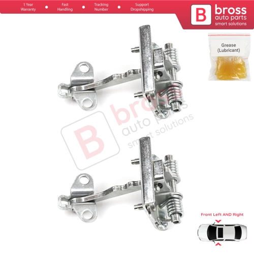 2 Pieces Front Door Hinge Stop Check Strap Limiter for Citroen Xsara N0 N1 N2 N3 1997-2006 9181A9