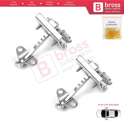 2 Pieces Front Door Hinge Stop Check Strap Limiter for Citroen Xsara N0 N1 N2 N3 1997-2006 9181A9