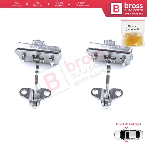 2 Pieces Front Door Hinge Stop Check Strap Limiter for Citroen Xsara N0 N1 N2 N3 1997-2006 9181A9