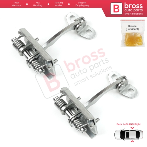 2 Pieces Rear Door Hinge Stop Check Strap Limiter for Citroen Xsara N0 N1 N2 1997-2006 9181C0