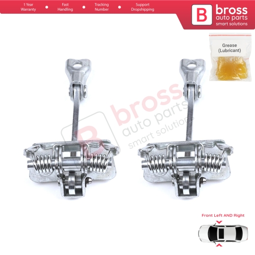 2 Pieces Front Door Hinge Stop Check Strap Limiter for Citroen C3 Pluriel 2003-2010 9181H3