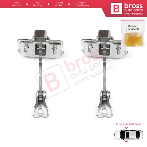 2 Pieces Front Door Hinge Stop Check Strap Limiter for Citroen C3 Pluriel 2003-2010 9181H3