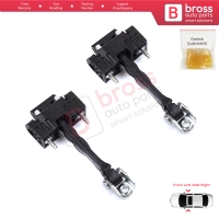 2 Pieces Front Door Hinge Stop Check Strap Limiter for Citroen Berlingo Doblo Combo Partner Rifter K9 ProAce 9819015380