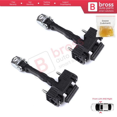 2 Pieces Front Door Hinge Stop Check Strap Limiter for Citroen Berlingo Doblo Combo Partner Rifter K9 ProAce 9819015380