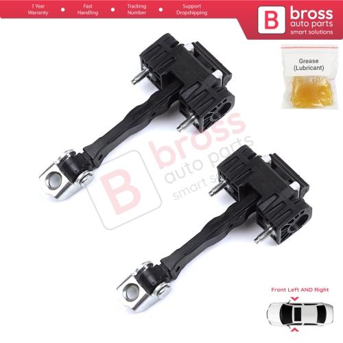 2 Pieces Front Door Hinge Stop Check Strap Limiter for Citroen Berlingo Doblo Combo Partner Rifter K9 ProAce 9819015380