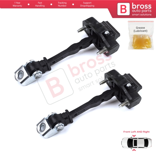 2 Pieces Front Door Hinge Stop Check Strap Limiter for Peugeot 3008 5008 MK2 Citroen C5 Aircross A DS7 Crossback Opel Grandland MK1 9809426680