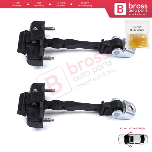 2 Pieces Front Door Hinge Stop Check Strap Limiter for Peugeot 3008 5008 MK2 Citroen C5 Aircross A DS7 Crossback Opel Grandland MK1 9809426680