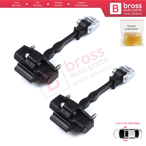 2 Pieces Front Door Hinge Stop Check Strap Limiter for Peugeot 3008 5008 MK2 Citroen C5 Aircross A DS7 Crossback Opel Grandland MK1 9809426680