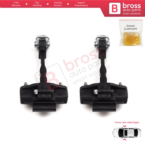 2 Pieces Front Door Hinge Stop Check Strap Limiter for Peugeot 3008 5008 MK2 Citroen C5 Aircross A DS7 Crossback Opel Grandland MK1 9809426680
