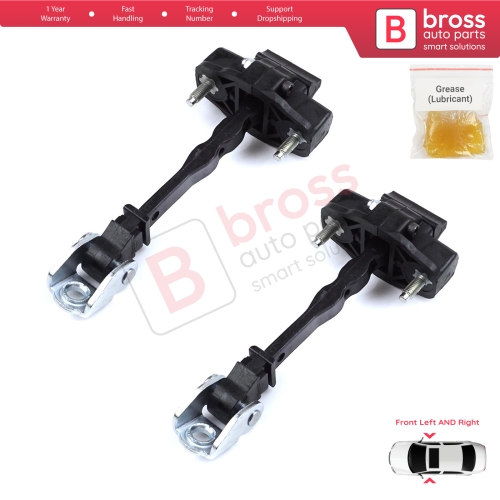 2 Pieces Front Door Hinge Stop Check Strap Limiter for Peugeot 3008 5008 MK2 Citroen C5 Aircross A DS7 Crossback Opel Grandland MK1 9809426680
