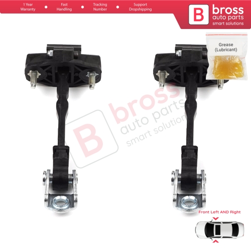 2 Pieces Front Door Hinge Stop Check Strap Limiter for Peugeot 3008 5008 MK2 Citroen C5 Aircross A DS7 Crossback Opel Grandland MK1 9809426680