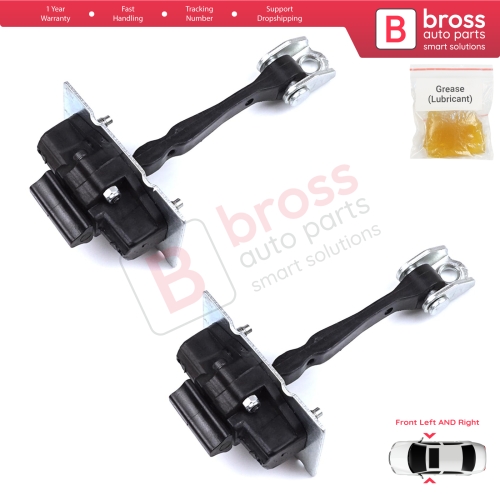 2 Pieces Front Door Hinge Stop Check Strap Limiter for Citroen C4 Picasso SpaceTourer MK2 9676345180