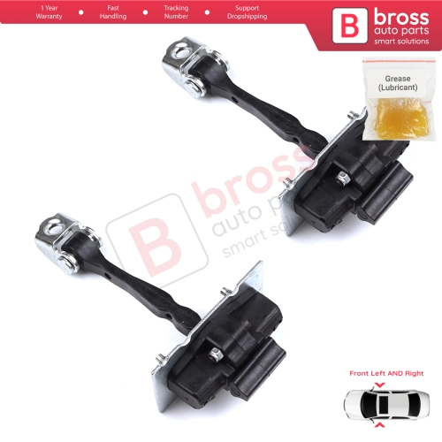2 Pieces Front Door Hinge Stop Check Strap Limiter for Citroen C4 Picasso SpaceTourer MK2 9676345180
