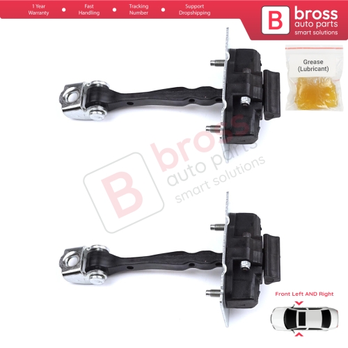 2 Pieces Front Door Hinge Stop Check Strap Limiter for Citroen C4 Picasso SpaceTourer MK2 9676345180