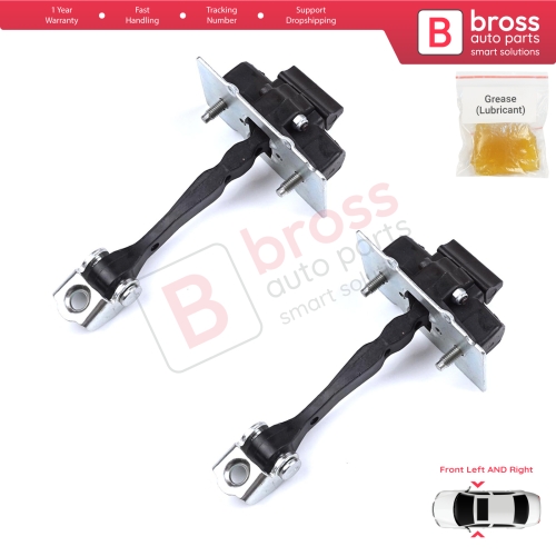 2 Pieces Front Door Hinge Stop Check Strap Limiter for Citroen C4 Picasso SpaceTourer MK2 9676345180