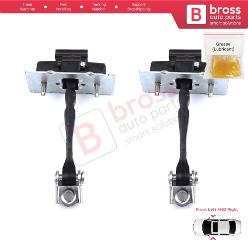 2 Pieces Front Door Hinge Stop Check Strap Limiter for Citroen C4 Picasso SpaceTourer MK2 9676345180