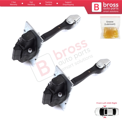 2 Pieces Front Door Hinge Stop Check Strap Limiter for Citroen C4 Picasso SpaceTourer MK2 9676345180