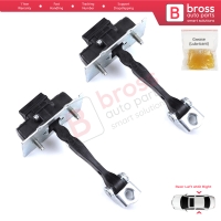 2 Pieces Rear Door Hinge Stop Check Strap Limiter for Citroen C4 Picasso SpaceTourer MK2 9676117380