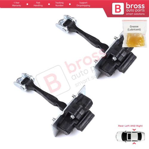 2 Pieces Rear Door Hinge Stop Check Strap Limiter for Citroen C4 Picasso SpaceTourer MK2 9676117380