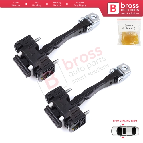2 Pieces Front Door Hinge Stop Check Strap Limiter for Citroen Jumpy Dispatch SpaceTourer Expert Traveller Proace Vivaro Zafira Life Scudo Ulysse MK3 9808070580