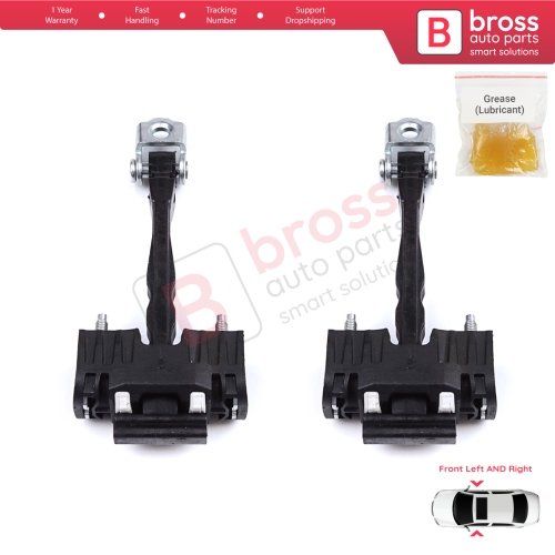 2 Pieces Front Door Hinge Stop Check Strap Limiter for Citroen Jumpy Dispatch SpaceTourer Expert Traveller Proace Vivaro Zafira Life Scudo Ulysse MK3 9808070580