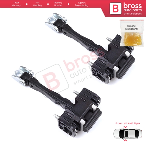 2 Pieces Front Door Hinge Stop Check Strap Limiter for Citroen Jumpy Dispatch SpaceTourer Expert Traveller Proace Vivaro Zafira Life Scudo Ulysse MK3 9808070580