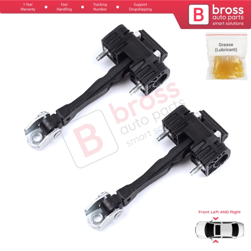 2 Pieces Front Door Hinge Stop Check Strap Limiter for Citroen Jumpy Dispatch SpaceTourer Expert Traveller Proace Vivaro Zafira Life Scudo Ulysse MK3 9808070580