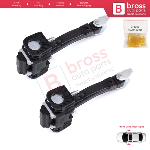 2 Pieces Front Door Hinge Stop Check Strap Limiter for Citroen Jumpy Dispatch SpaceTourer Expert Traveller Proace Vivaro Zafira Life Scudo Ulysse MK3 9808070580