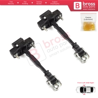 2 Pieces Front Door Hinge Stop Check Strap Limiter for Peugeot 208 e-208 Opel Corsa F Corsa-e 2019-On 9823211180