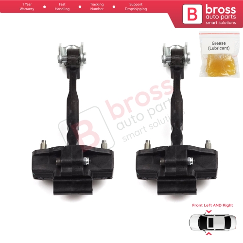 2 Pieces Front Door Hinge Stop Check Strap Limiter for Peugeot 2008 e-2008 MK2 Opel Mokka B Mokka-e 9820810880
