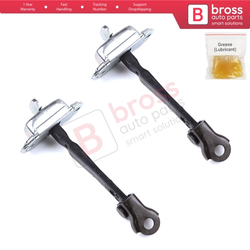 2 Pieces Rear Door Hinge Stop Check Strap Limiter for Citroen C1 Peugeot 108 Toyota Aygo MK2 2014-On 5-Door B000873380   