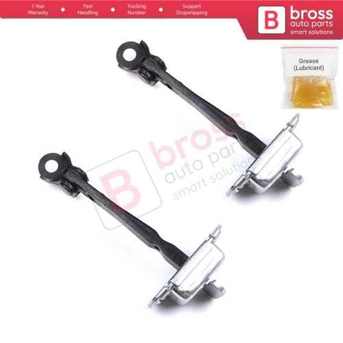 2 Pieces Rear Door Hinge Stop Check Strap Limiter for Citroen C1 Peugeot 108 Toyota Aygo MK2 2014-On 5-Door B000873380   