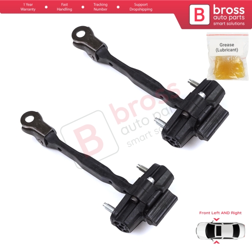 2 Pieces Front Door Hinge Stop Check Strap Limiter for Citroen C3 Aircross MK2 A88 2017-2024 YQ00232780