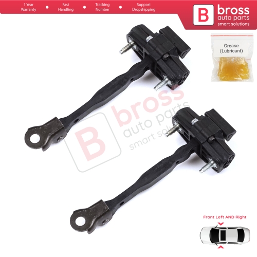 2 Pieces Front Door Hinge Stop Check Strap Limiter for Citroen C3 Aircross MK2 A88 2017-2024 YQ00232780