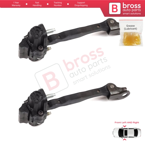 2 Pieces Front Door Hinge Stop Check Strap Limiter for Citroen C3 Aircross MK2 A88 2017-2024 YQ00232780