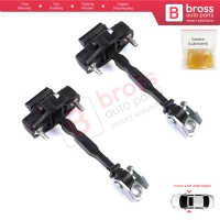 2 Pieces Front Door Hinge Stop Check Strap Limiter for Peugeot 308 MK3 408 Crossover DS4 Opel Astra L 2021-On 5-Door 9830837080