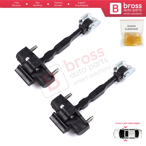 2 Pieces Front Door Hinge Stop Check Strap Limiter for Peugeot 308 MK3 408 Crossover DS4 Opel Astra L 2021-On 5-Door 9830837080