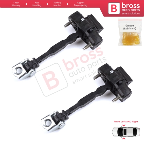 2 Pieces Front Door Hinge Stop Check Strap Limiter for Peugeot 308 MK3 408 Crossover DS4 Opel Astra L 2021-On 5-Door 9830837080