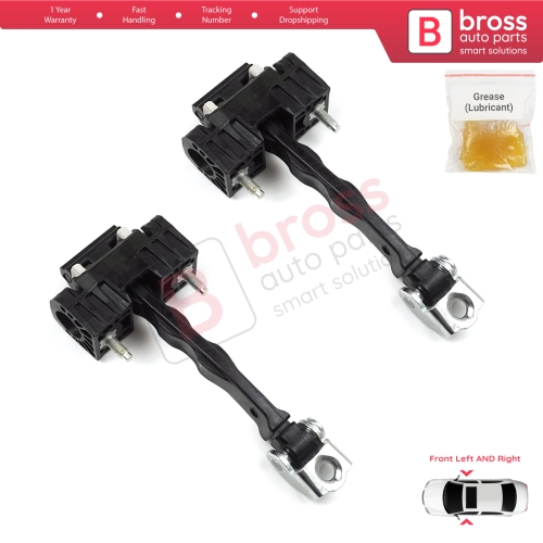 2 Pieces Front Door Hinge Stop Check Strap Limiter for Peugeot 508 508L MK2 R83 2018-On 4/5 Door 9816674280