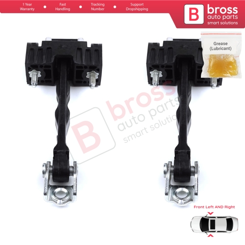 2 Pieces Front Door Hinge Stop Check Strap Limiter for Peugeot 508 508L MK2 R83 2018-On 4/5 Door 9816674280