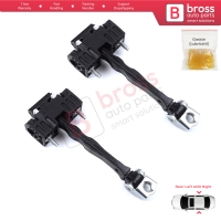 2 Pieces Rear Door Hinge Stop Check Strap Limiter for Peugeot 508 508L MK2 R83 2018-On 4/5 Door 9816673280