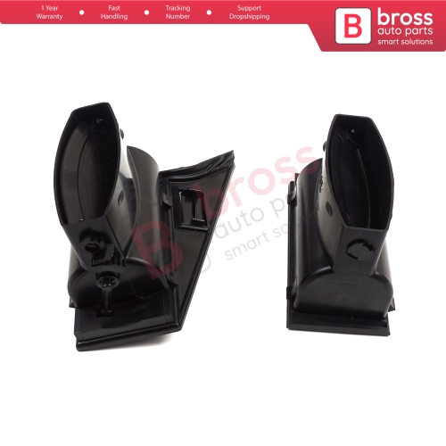 LHD Side Pane Defrosting Nozzle Instrument Panel Lateral Left Right for Mercedes W201 190 190 E 190 D 1982-1993 A2018301154 A2018301254