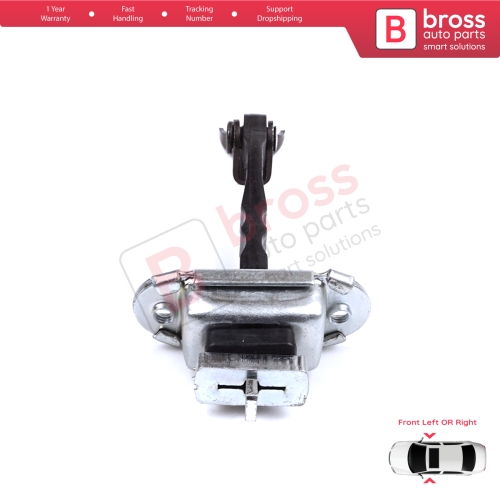 Front Door Hinge Stop Check Strap Limiter for Citroen C1 Peugeot 108 Toyota Aygo MK2 2014-On 5-Door B000873180