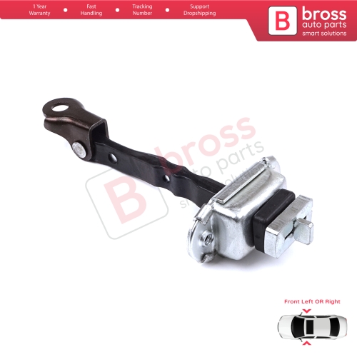 Front Door Hinge Stop Check Strap Limiter for Citroen C1 Peugeot 108 Toyota Aygo MK2 2014-On 5-Door B000873180