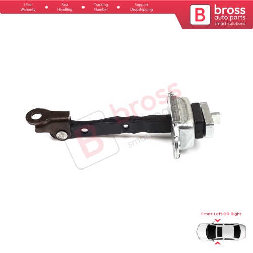 Front Door Hinge Stop Check Strap Limiter for Citroen C1 Peugeot 108 Toyota Aygo MK2 2014-On 5-Door B000873180