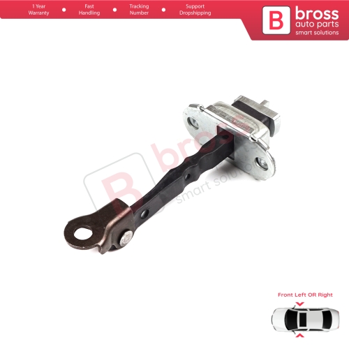 Front Door Hinge Stop Check Strap Limiter for Citroen C1 Peugeot 108 Toyota Aygo MK2 2014-On 5-Door B000873180