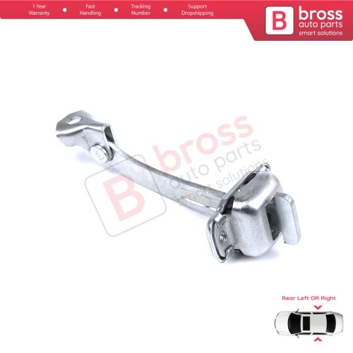 Rear Door Hinge Stop Check Strap Limiter for Citroen C1 Peugeot 107 Toyota Aygo 2005-2014 5-Door HB 9181J6